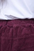 Gilbert Cord Barrel Pant Burgundy /16=